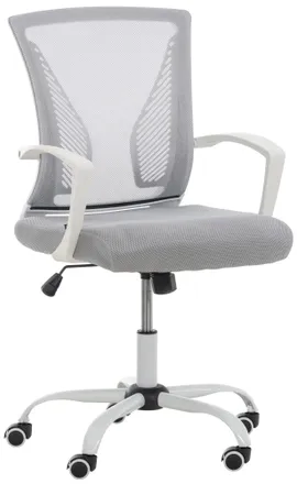 Clp Clp - Silla De Oficina Tracy Blanco Gris Claro
