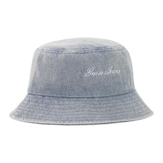 Guess Hats, male, Blue, Size: ONE SIZE Bucket Hat