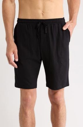 Nordstrom Rack Cotton Basic Sleep Shorts in Black at Nordstrom Rack, Size X-Large