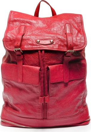Balenciaga Red Color Backpack (Pre-Owned)