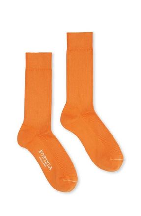 Fortela 2 Mid-Length Lisle Cotton Socks in Primavera at Nordstrom, Size 36 Eu