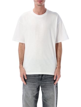 Diesel White Solid T-Shirt