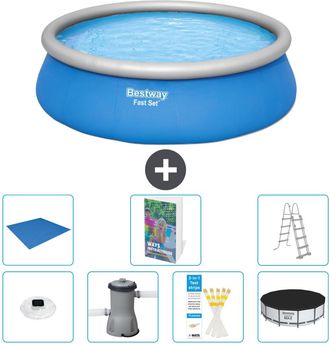 Bestway Piscina Bestway Fast Set Redonda - 457x122 Cm - 8-piezas S422