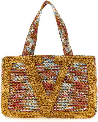 Valentino Garavani Multicolor VivaSuperstar Large Tote
