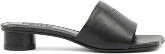 Maison Margiela Anatomic Sandalen - Dames - Muiltjes - Zwart - 36 EU - Leer - Schoenen