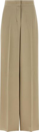 Max Mara Beige Silk Dress Womens Pants