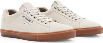 AllSaints Underground Low Top Sneaker in Off White at Nordstrom, Size 9