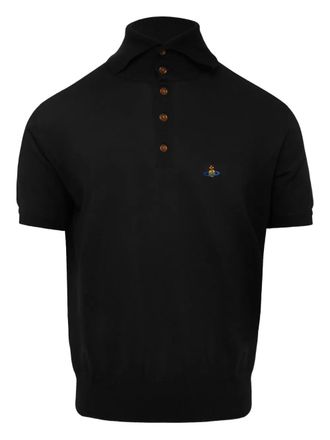Vivienne Westwood Ls Polo Stripe Collar White | ONU