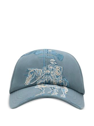 Burberry EKD baseball cap - men - Cotton/Cotton - L - Blue