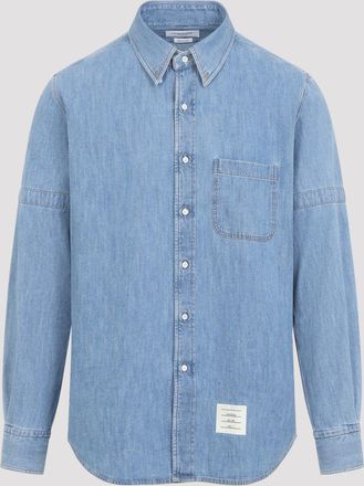 Thom Browne rechte pasvorm L/S Overhemd