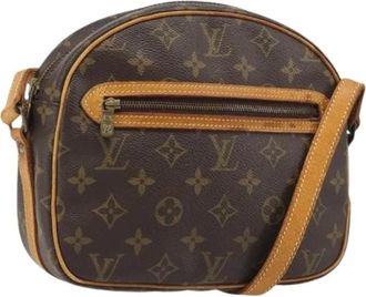 Louis Vuitton Pre-owned Senlis Shoulder Bag - Dames - Vintage Schoudertas - Bruin - ONE Size - Leer - Vintage