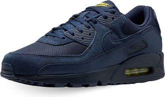 Nike Mens Air Max 90 Sneaker, Obsidian Obsidian Lightening, 10 UK
