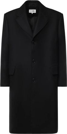 Maison Margiela Hombre, Abrigos, Negro, Talla: XL