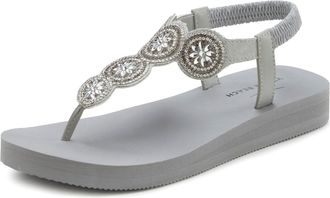 Venice Beach Badezehentrenner »Sandale, Pantolette« Zehentrenner, Badeschuh ultraleicht mit Glitzerdetails VEGAN