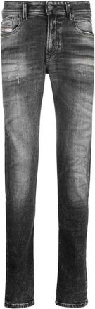 Diesel 5-pocket jeans 1979 Sleenker Mannen - Heren - Slim Fit Jeans - Grijs - W34 - Jeans
