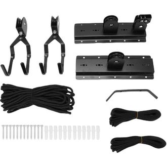 OEM Sistema De Elevaci&oacute;n Por Poleas Para Garaje Con Capacidad De 68 Kg (150 Lb) Y Sistema De Almacenamiento De Alta Resistencia Para Cajas De Almacenamien