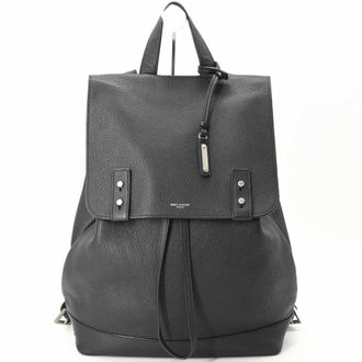 Saint Laurent Black Leather Backpack (Pre-Owned)