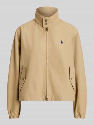 Polo Ralph Lauren Regular Fit Blouson aus reiner Baumwolle in Beige, Gr&ouml;&szlig;e XL