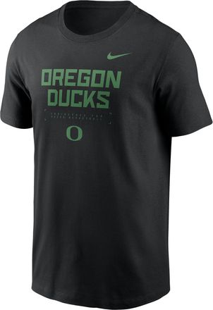 Nike Oregon Courtside Basketball Nike Mens Dri-FIT College T-Shirt in Black | 02ET00AUON-4V1