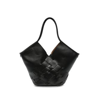 Hereu Coloma Leather Shoulder Bag