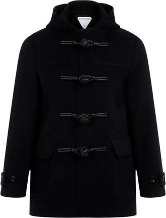 Bottega Veneta Duffle coat in lana - - Coats - Donna - Blu - L