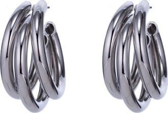 Firetti Paar Creolen »mehrreihige Optik«