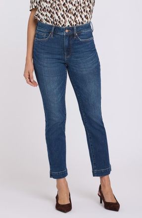 NYDJ Sheri Slim Straight Leg Jeans in Sunset Villa at Nordstrom, Size 14