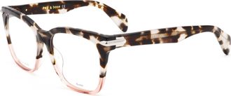 Rag & Bone Rag & Bone Womens 52mm Havana Pink Opticals