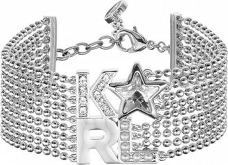 Karl Lagerfeld Womens 5483575 Ladies Bracelet - Silver - One Size