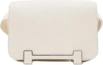 Herm&egrave;s Pre-owned Borsa Geta Crossbody - - Pre-owned - Donna - Bianco - ONE SIZE