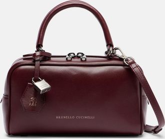 Brunello Cucinelli Borsa Boston Explorer Small in pelle