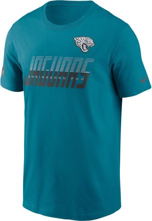 Nike Jacksonville Jaguars Sideline Team Issue Nike Mens Dri-FIT NFL T-Shirt in Green | 02ET45W9N-TF9