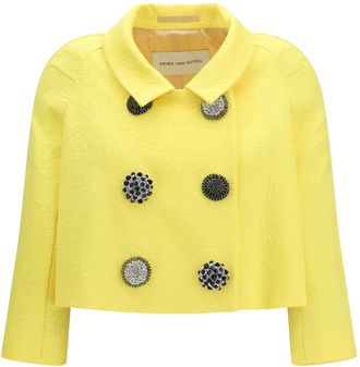 Dries Van Noten Chaqueta Corta - Jackets - Mujer - Amarillo - S