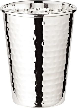 Edzard Premium Trinkbecher Mido im 2er-Set - edel versilbert & gehämmert