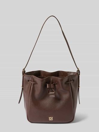 HUGO BOSS Umh&auml;ngetasche in Lederoptik Modell JODI in Dunkelbraun, Gr&ouml;&szlig;e 1