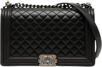 Chanel Borsa a spalla Boy Flap Pre-owned - - Pre-owned - Donna - Nero - ONE SIZE