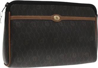 Dior Pre-owned Clutches, female, Black, Size: ONE SIZE Pre-owned Vintage Clutch Bag