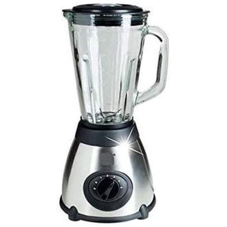 Trade Shop Trade Shop - Frullatore Da 500 W Con Lame In Acciaio Inox Da 1,5 Lt Tritatutto Frutta Verdura