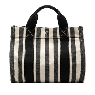 Herm&egrave;s Pre-owned Hermes Toile Cannes PM Ladies 9WVISJOLUWPBIBID