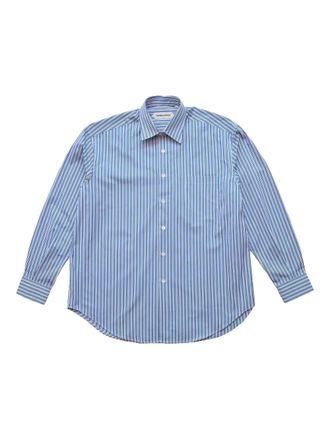 Namacheko Colt gestreept Blue overhemd - Blauw