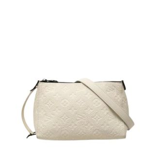 Louis Vuitton Pre-owned Monogram Empreinte Crossbody Bag - Dames - Pre-owned - Wit - Maat: ONE Size Leer