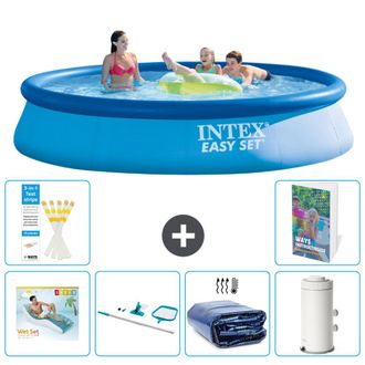 Intex Piscina Easy Set Redonda - 396x84 Cm - 7-piezas S96