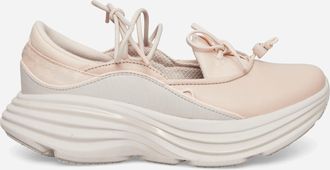 Hoka One One Bondi Mary Jane Sneakers Beech Wood / Stucco