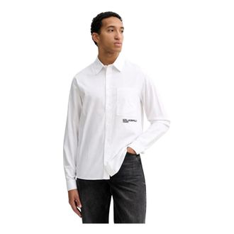 Karl Lagerfeld Hombre, Camisas, Blanco, Talla: M