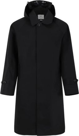 C.P. Company Technische jas met capuchon en bril - Heren - Parka Jassen - Zwart - S - Jassen