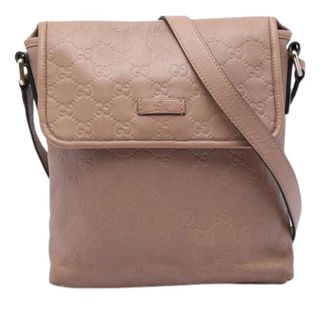 Gucci Pre-owned Vintage Crossbody Bag - Dames - Pre-owned - Bruin - Maat: ONE Size Leer
