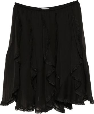 B+ab Gonna con ruches - Nero