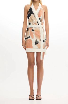 Significant Other Izzy Mini Dress In Pearl Dahlia