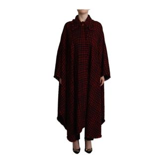 Dolce & Gabbana Dames, Jurken, Rood, Maat: XS Katoen