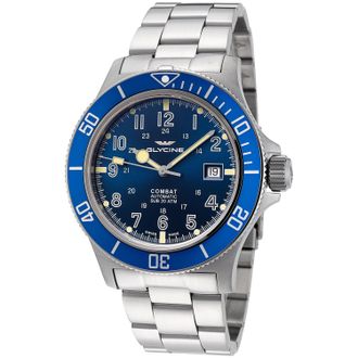 Glycine Mens Combat Sub 42 42mm Automatic Watch